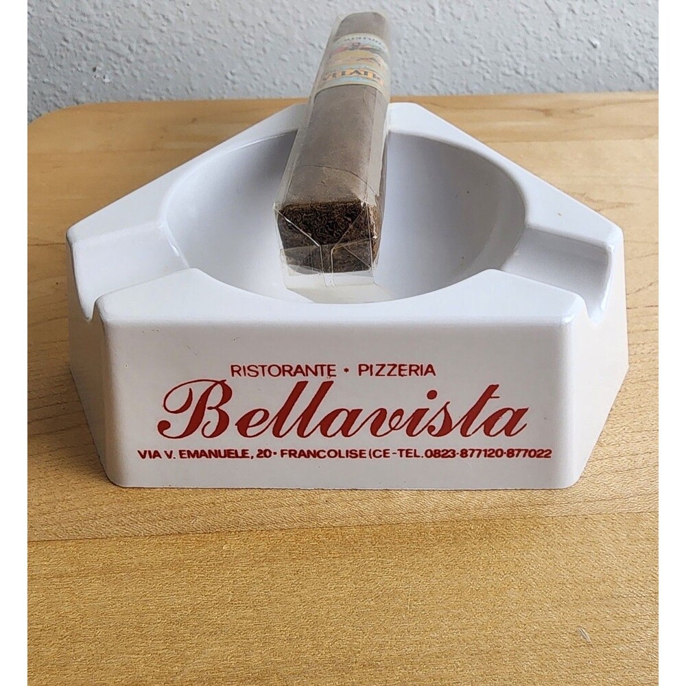 Vintage Italian Bellavista Ristorante Pizzeria Advertising Collectible Italy